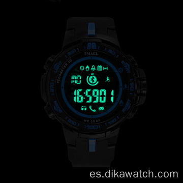 Relojes deportivos de marca SMAEL Relojes de pulsera digitales 8012